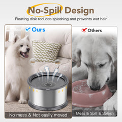 Twinsing anti-slip mat keeps the bowl steady during use