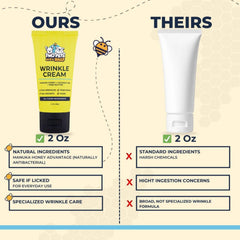 Two Pets and a Half bulldog wrinkle wipes used on face folds for daily cleaning