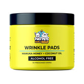 Two Pets and a Half wrinkle wipes for French bulldog face, gentle cleansing between folds.