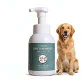 Two Tails Foaming Coat Refresher bottle pour for quick refresh between baths.