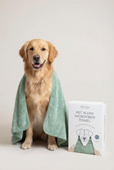 Two Tails Pet Company Pet N’ Dry large towel for full-body drying of big dogs.