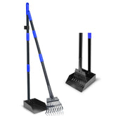 Twocorn pooper scooper tray and rake kit ready for quick cleanup after walks
