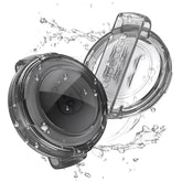 Typecase waterproof AirTag dog collar holder closeup showing rugged durability for active pets