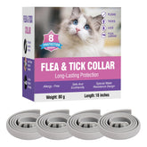 TzzyiC cat flea collar pack for long-term protection