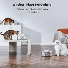 uahpet external pump battery operated system for cordless placement.