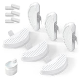 uahpet upgraded six-pack fountain filters deliver cleaner tasting water for pets