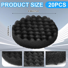 Uiifan Fluval FX4/FX5/FX6 pads ensure steady filtration in classic canister setups.
