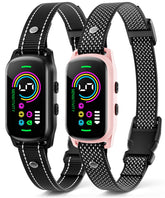 UJYOIIY bark collar two-pack pink for all dogs supports gentle, controlled training.