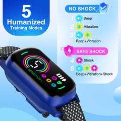 UJYOIIY bark collar auto-pause feature prevents overstimulation during sessions.