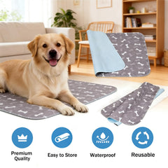 UKM Puppy Pads close-up highlights durable, easy-care material.