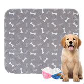 UKM Puppy Pads with pheromones, top view showing reusable surface for pets.