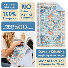 ULIGOTA 40x26 four-layer pad for strong moisture control in busy homes.