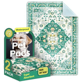 ULIGOTA washable pee pads top view shows a soft surface for moisture containment.