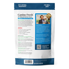 Small-size Ultimate Pet Nutrition dental chew for precise oral care.