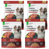 ULTIMATE PET NUTRITION Nutra Complete pack-4x1lb provides convenient, consistent nutrition for dogs.