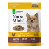 Nutra Minis chicken dog treats pack for training rewards.