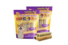 Ultra Chewy Favorites packaging shows brand and USA-made label for quality.