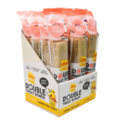Ultra Chewy Liver Double Treat Bones outer-layer durable chew for long-lasting sessions