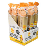 Ultra Chewy Peanut Butter Double Treat Bones packaging highlights durable, long-lasting chews.