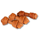 Ultra Chewy turkey tendon knotted bones – front pack view; natural protein-rich dog chew.