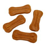 Ultra Chewy turkey tendon pressed bones 4in pack — durable chew for dogs.