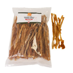 Ultra Chewy turkey tendon sticks packaging close-up highlighting premium dog chew quality