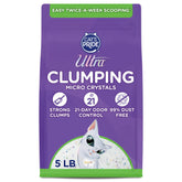 ULTRA clumping micro crystals cat litter clumps for easy scooping