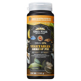 Ultra Fresh Algae Wafers Pleco Food pack shows natural ingredients for balanced nutrition.