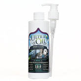 Ultra Oil Skin & Coat bottle pour adds omega-rich nourishment to pet meals.