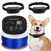 UltraCrab Basic in-ground fence wire layout defining a safe dog boundary.
