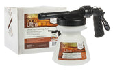 UltraCruz Foaming Tool attached to hose for quick grooming.