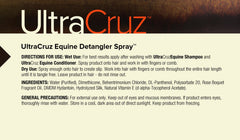 UltraCruz hydrolyzed silk protein boost enhances hair strength and shine