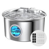 UMOCUOY cat water fountain stainless-steel design supports durable, safe hydration.