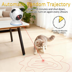 umosis cat laser toy rotating pattern during play sessions