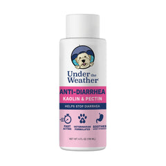 Under the Weather anti-diarrhea dog liquid bottle for soothing digestive comfort