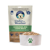Under the Weather Bland Diet for Dogs pack image, convenient starter for veterinary-directed meals.