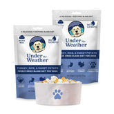 Under the Weather Bland Diet dog pouch front with natural ingredients for digestion.