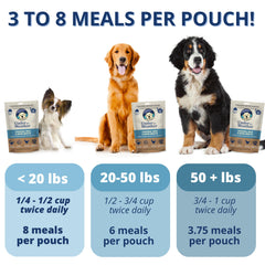 Under the Weather Bland Diet freeze-dried chicken and rice ready to rehydrate.