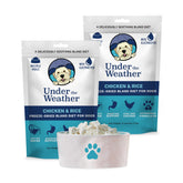 Under the Weather Bland Diet for Dogs front packaging shows natural ingredients.