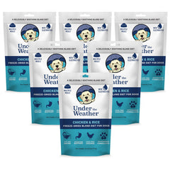 Under the Weather Bland Diet pouch ready to rehydrate for travel or home use.