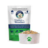 Under the Weather Bland Diet pouch front, convenient stocking for quick meals.