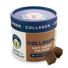 Under The Weather collagen chews for dogs providing joint support and mobility benefits