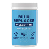 Under the Weather Puppy Milk Replacer bottle-feeding supports growing puppies' early days