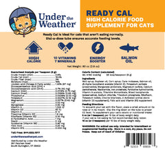 Under The Weather Ready Cal dial-dose tube enables precise dosing for consistent supplementation.