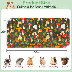 Unicorn Catcher reusable guinea pig mat with waterproof bottom prevents leaks