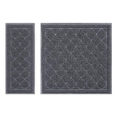 Unipaws Cat Litter Trapping Mat front view showing clutter-catching design for cleaner floors