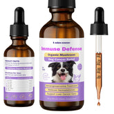 Unipomme Dog Cancer Supplements bottle showing immune support formulation.