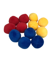 Unique Pet Products 12-pack plush squeaky balls for small dogs and cats