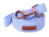 Unique style paws Durabel leash fabric close-up shows soft cotton and durable hardware.