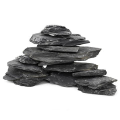 Unocho basking stone in aquarium setup promoting reptile warmth and rest